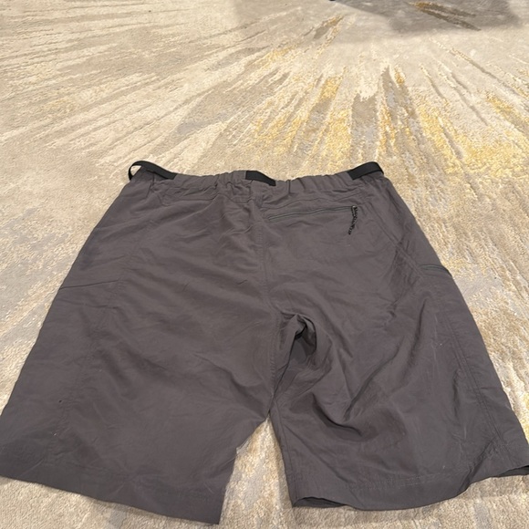 Patagonia Men’s Grey Gi II Belted Shorts sz L Outdoor Hiking Fishing UPF 40 - Picture 8 of 9